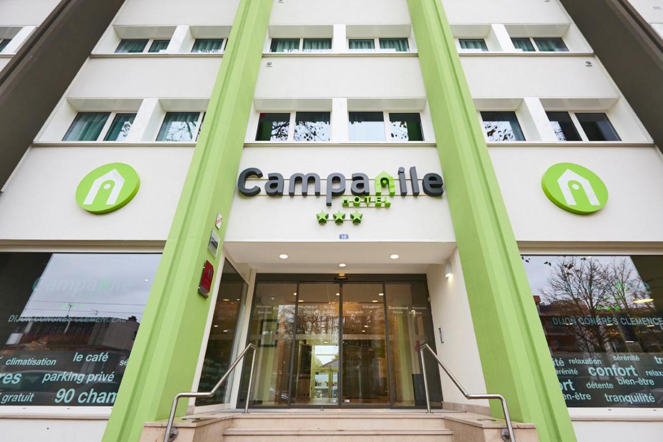 Campanile Dijon Congres Clemenceau Hotell Eksteriør bilde